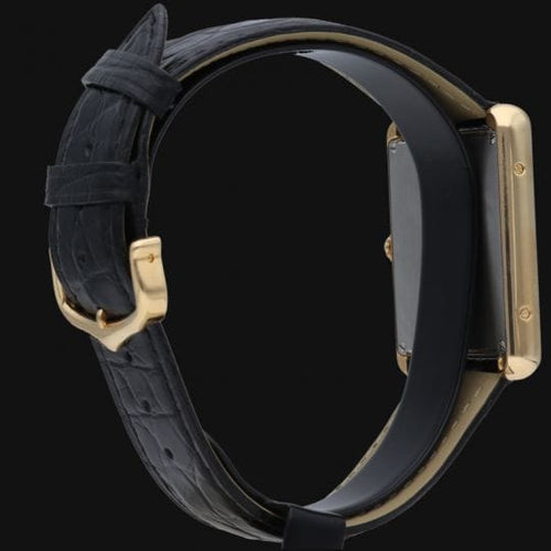 Montre Cartier Tank Solo MM - Montre en or jaune et acier 58 Facettes MT47338