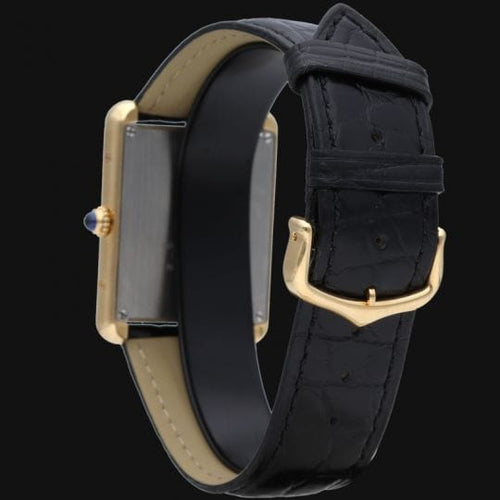Montre Cartier Tank Solo MM - Montre en or jaune et acier 58 Facettes MT47338