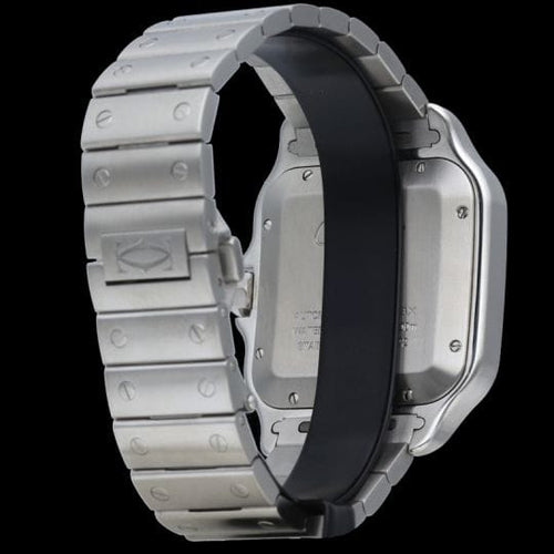 Montre Cartier Santos - Montre en acier 58 Facettes MT47343