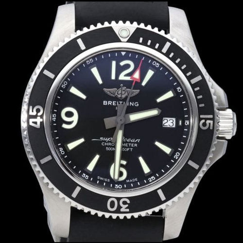 Montre Breitling Superocean - Montre 42 mm en acier 58 Facettes MT47243