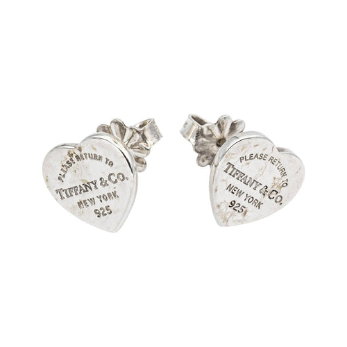 Boucles d'oreilles Tiffany & Co Return to Tiffany - Boucles d'oreilles en argent 58 Facettes 5690112CN