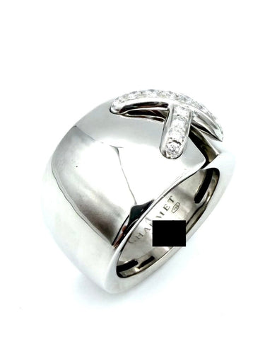Chaumet Liens - Bague en or blanc 18K et diamants 58 Facettes CHAUMET BG