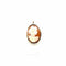 Camée - Pendentif-broche en or jaune et coquillage 58 Facettes Z15B51828