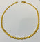 Collier Collier maille croisillons en or jaune et saphirs 58 Facettes 21170