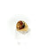 Bague 53 Bague citrine poire en or 18k 58 Facettes M9492