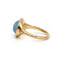 Bague 52 Bague en or jaune, jade et diamants 58 Facettes 260172R