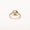 Bague 51 Bague ancienne solitaire pavée en or gris, platine et diamants 58 Facettes LMB-375