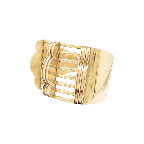 Bracelet Bracelet manchette en or rose 58 Facettes 35727