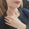Bague 53 Moon Pearl - Bague en or jaune, perles et diamants 58 Facettes CA-MOOPEA-RI-PE-YGD