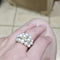 Bague 53 Moon Pearl - Bague en or jaune, perles et diamants 58 Facettes CA-MOOPEA-RI-PE-YGD