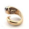 Bague 56 Bague en or blanc et jaune 18 ct avec diamants 58 Facettes 341 B OC
