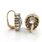 Boucles d'oreilles Boucles d'oreilles victoriennes en or jaune 18 ct et diamants 58 Facettes 429/26 N