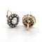 Boucles d'oreilles Boucles d'oreilles en or jaune 18 ct et diamants taille ancienne 58 Facettes 429/26 O