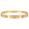 Bracelet Cartier Love - Bracelet en or rose 18K et diamants 58 Facettes qj4ed333p4