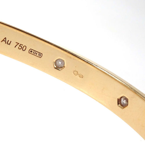 Bracelet Cartier Love - Bracelet en or rose 18K et diamants 58 Facettes qj4ed333p4