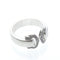 Cartier C de Cartier - Bijou en or blanc et diamants 58 Facettes wmhrt1c7mk