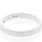 Bague 58 Cartier C de Cartier - Alliance en platine avec diamant 58 Facettes sf0e426lkh