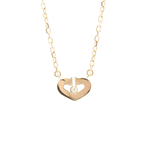Pendentif Cartier C Heart - Pendentif en or rose et diamant 58 Facettes hqjtbacjhw