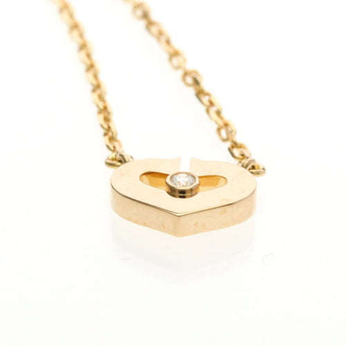 Pendentif Cartier C Heart - Pendentif en or rose et diamant 58 Facettes hqjtbacjhw