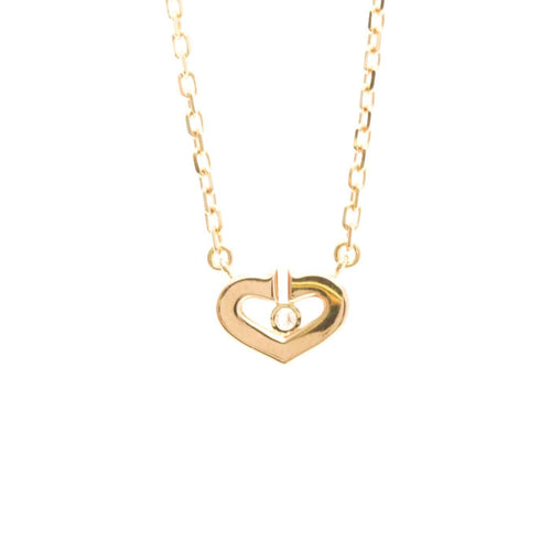 Pendentif Cartier C Heart - Pendentif en or rose et diamant 58 Facettes hqjtbacjhw