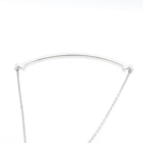 Pendentif Tiffany & Co. T Smile - Pendentif en or blanc 58 Facettes cjc863j1dk