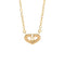 Pendentif Cartier C Heart - Pendentif en or rose 18K et diamant 58 Facettes myelnukz6k