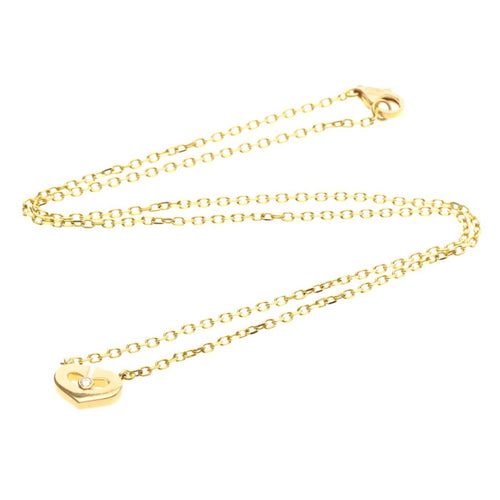 Pendentif Cartier C Heart - Pendentif en or rose 18K et diamant 58 Facettes myelnukz6k