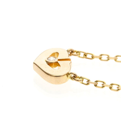 Pendentif Cartier C Heart - Pendentif en or rose 18K et diamant 58 Facettes myelnukz6k