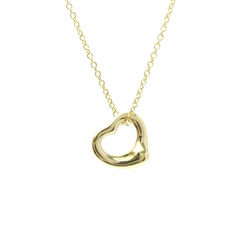 Pendentif Tiffany & Co. Elsa Peretti - Pendentif Open Heart en or jaune 18K 58 Facettes kgwgrqe3fg
