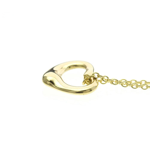 Pendentif Tiffany & Co. Elsa Peretti - Pendentif Open Heart en or jaune 18K 58 Facettes kgwgrqe3fg