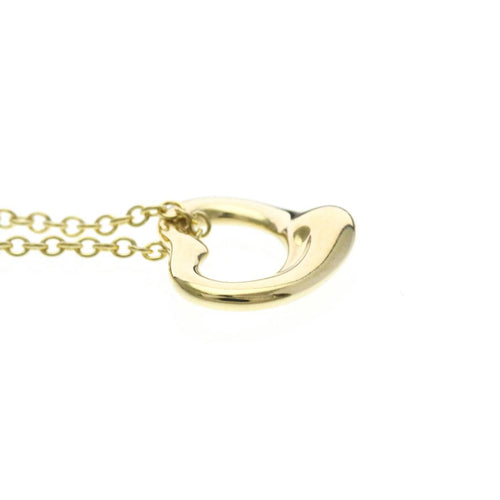 Pendentif Tiffany & Co. Elsa Peretti - Pendentif Open Heart en or jaune 18K 58 Facettes kgwgrqe3fg