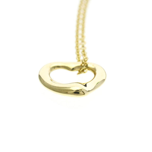 Pendentif Tiffany & Co. Elsa Peretti - Pendentif Open Heart en or jaune 18K 58 Facettes kgwgrqe3fg