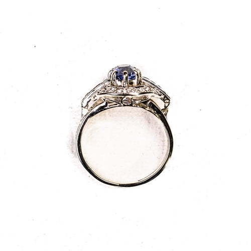 Bague entourage ArtDéco saphir Ceylan diamants or_profil2.jpg