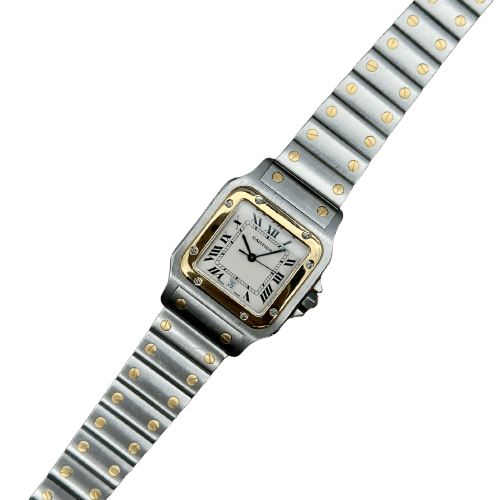 Cartier Santos Galbée - Montre en acier référence 187901