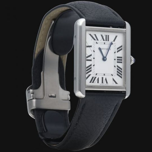 Cartier Tank Solo - Montre quartz en acier 58 Facettes MT47213
