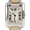 Cartier Tank Anglaise - Montre en acier et or jaune 58 Facettes MT47189