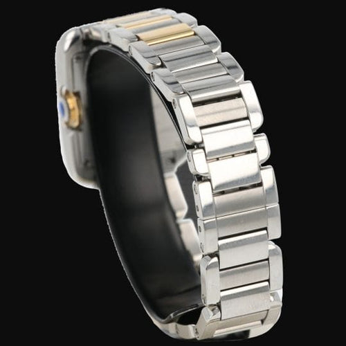 Cartier Tank Anglaise - Montre en acier et or jaune 58 Facettes MT47189