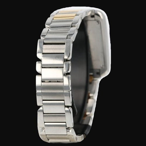 Cartier Tank Anglaise - Montre en acier et or jaune 58 Facettes MT47189
