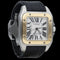 Cartier Santos 100XL - Montre en acier et or jaune 58 Facettes MT47169
