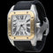 Cartier Santos 100XL - Montre en acier et or jaune 58 Facettes MT47169