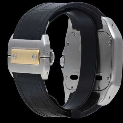 Cartier Santos 100XL - Montre en acier et or jaune 58 Facettes MT47169
