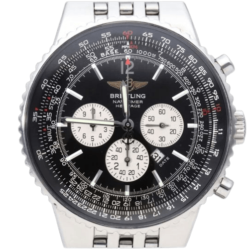 Breitling Navitimer - Montre chronographe en or jaune et acier 58 Facettes MT47269
