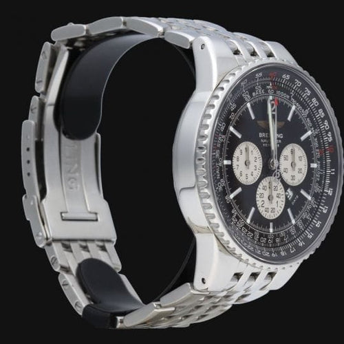 Breitling Navitimer - Montre chronographe en or jaune et acier 58 Facettes MT47269