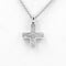 Bulgari - Collier croix en or blanc et diamants 58 Facettes 499C24_M