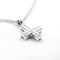 Bulgari - Collier croix en or blanc et diamants 58 Facettes 499C24_M