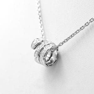 Bulgari Serpenti Viper - Collier en or blanc et diamants 58 Facettes 311A25_M