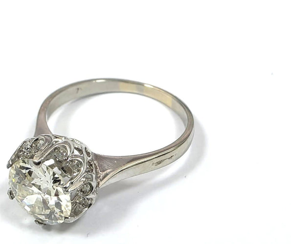 54 Bague en or blanc 18 ct et diamants 58 Facettes 452/A 2026