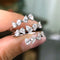 53 Aitches Teide - Bague en or blanc et diamants poire 58 Facettes GBR1069WG