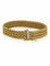 Bracelet tressé en or 18 carats et diamants naturels 58 Facettes bt