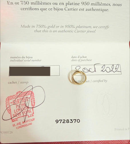 Cartier Trinity - Pendentif en or jaune, blanc et rose 58 Facettes P1915
